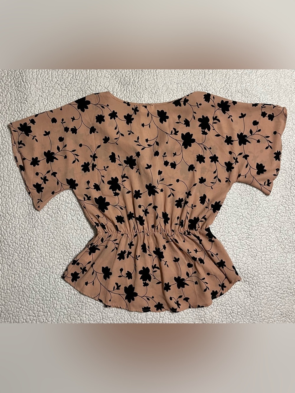 Sienna Sky Floral Peplum Blouse - Picture 12 of 12